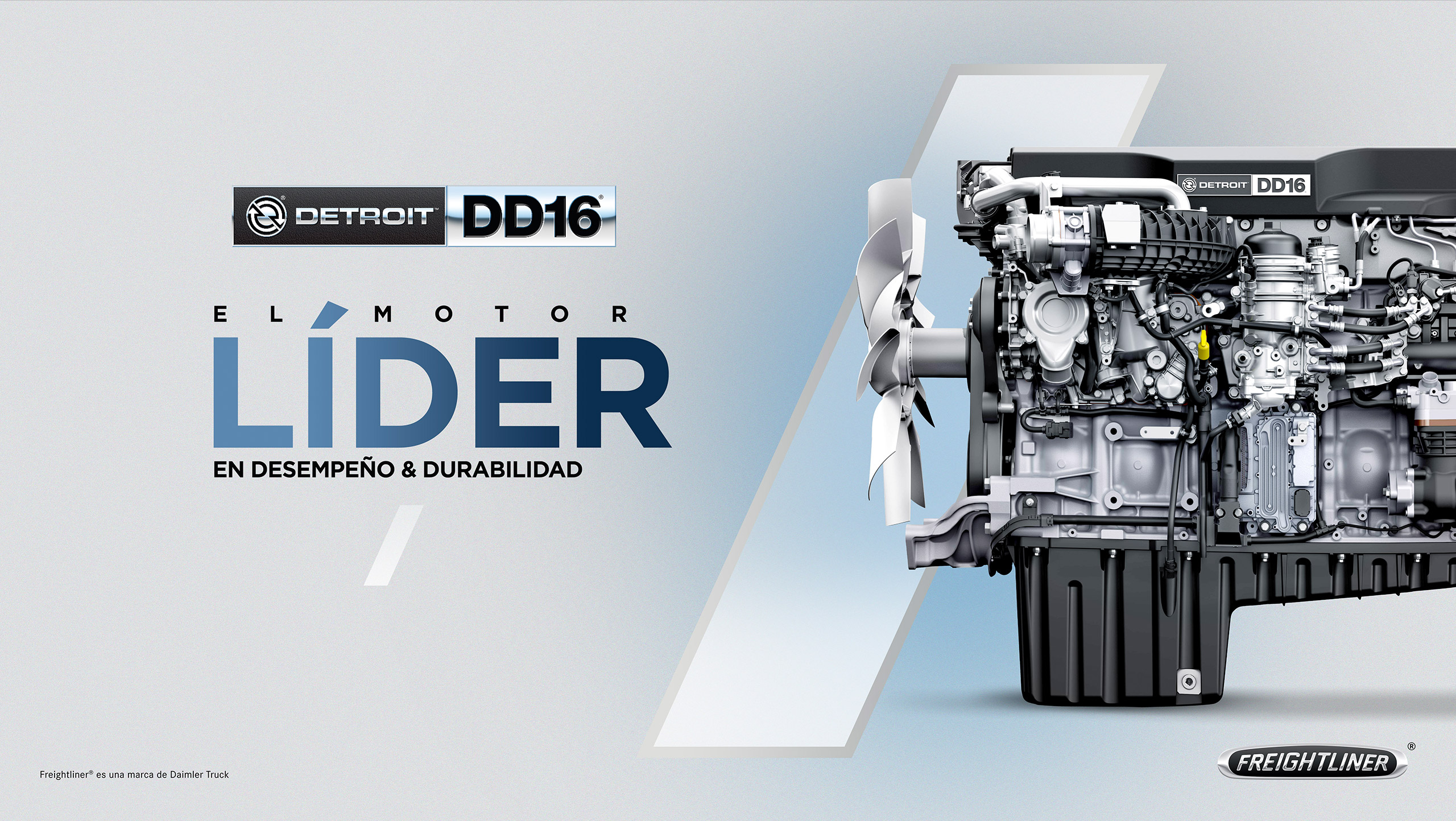 Lanzamiento Motores — Detroit DD16, el motor líder