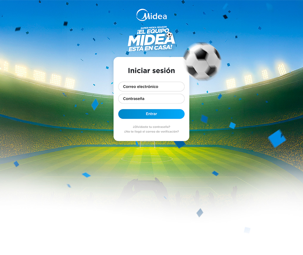 Midea — Iniciar sesión